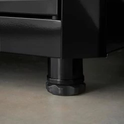 Husky Ready-to-Assemble 24-Gauge Steel 1-Drawer 2-Door Garage Base Cabinet in Black (28 in. W x 33 in. H x 18 in. D -Tools Sales black husky free standing cabinets g2801b us 4f 1000