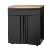 Husky Heavy Duty Welded 20-GaugeĀ Steel 1-Drawer 2-Door Garage Base Cabinet in Black (28 in. W xĀ 32 in. H x 21.5 in. D) 1 Husky Heavy Duty Welded 20-GaugeĀ Steel 1-Drawer 2-Door Garage Base Cabinet in Black (28 in. W xĀ 32 in. H x 21.5 in. D) -Tools Sales black husky free standing cabinets htc1000009 64 1000