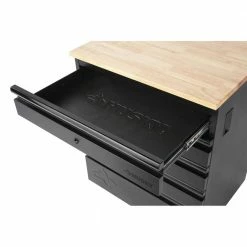 Husky Heavy Duty Welded 18-Gauge Steel 5-Drawer Garage Base Cabinet in Black (28 in. W x 32 in. H x 21.5 in. D) 18 Husky Heavy Duty Welded 18-Gauge Steel 5-Drawer Garage Base Cabinet in Black (28 in. W x 32 in. H x 21.5 in. D) -Tools Sales black husky free standing cabinets htc100007 66 1000