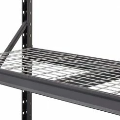 Husky 3-Tier Heavy Duty Industrial Welded Steel Garage Storage Shelving Unit in Black (65 in. W x 54 in. H x 24 in. D) -Tools Sales black husky freestanding shelving units hbr652454w3 31 1000