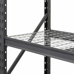 Husky 3-Tier Heavy Duty Industrial Welded Steel Garage Storage Shelving Unit in Black (65 in. W x 54 in. H x 24 in. D) -Tools Sales black husky freestanding shelving units hbr652454w3 4f 1000