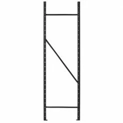 Husky 3-Tier Heavy Duty Industrial Welded Steel Garage Storage Shelving Unit in Black (65 in. W x 54 in. H x 24 in. D) -Tools Sales black husky freestanding shelving units hbr652454w3 fa 1000