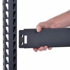 Husky 3-Tier Industrial Duty Steel Freestanding Garage Storage Shelving Unit in Black (65 in. W x 54 in. H x 24 in. D) -Tools Sales black husky freestanding shelving units n2w652454w3b 4f 1000