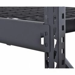 Husky 4-Tier Industrial Duty Steel Freestanding Garage Storage Shelving Unit in Black (77 in. W x 78 in. H x 24 in. D) 24 Husky 4-Tier Industrial Duty Steel Freestanding Garage Storage Shelving Unit in Black (77 in. W x 78 in. H x 24 in. D) -Tools Sales black husky freestanding shelving units n2w772478w4b 1f 1000