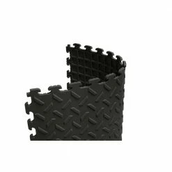 Husky 18.4 in. x 18.4 in. Black PVC Garage Flooring Tile (6-Pack) 8 Husky 18.4 in. x 18.4 in. Black PVC Garage Flooring Tile (6-Pack) -Tools Sales black husky garage flooring tiles hdtrp6bk 4f 1000