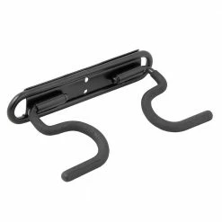 Husky 50 lbs. Heavy-Duty Wall-Mounted Double S-Hook with Mounting Hardware -Tools Sales black husky garage storage hooks 815300 c3 1000