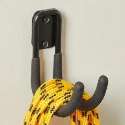 Husky Large Wall Mounted J-Hook -Tools Sales black husky garage storage hooks 838715 31 1000