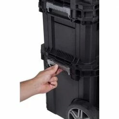 Husky 22 in. Connect Rolling System Tool Box -Tools Sales black husky modular tool storage systems 230381 4f 1000 1