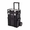 Husky 22 in. Connect Rolling System Plastic Tool Box -Tools Sales black husky modular tool storage systems 230381 64 1000
