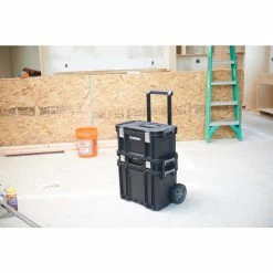 Husky 22 in. Connect Rolling System Tool Box -Tools Sales black husky modular tool storage systems 230381 a0 1000 1