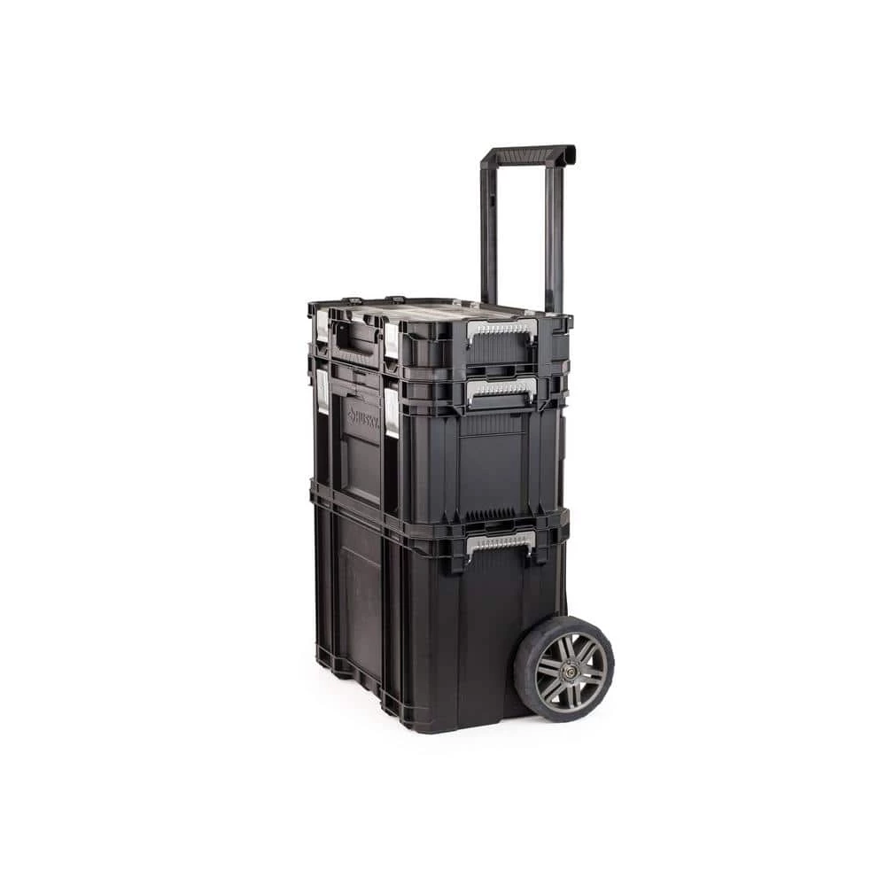 Husky 22 in. Connect Rolling System Plastic Tool Box 9 Husky 22 in. Connect Rolling System Plastic Tool Box - Image 7