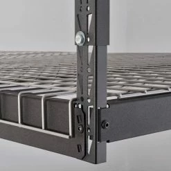 Husky Adjustable Height Overhead Ceiling Mount Garage Rack in Black (42 in. H x 96 in. W x 32 in. D) 27 Husky Adjustable Height Overhead Ceiling Mount Garage Rack in Black (42 in. H x 96 in. W x 32 in. D) -Tools Sales black husky overhead garage storage acr3296b p 44 1000