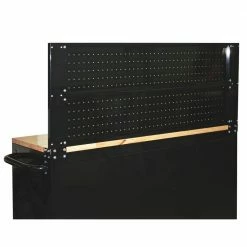 Husky 46 in. Pegboard Back Wall for Mobile Workbench -Tools Sales black husky pegboards d6tc09001 66 1000