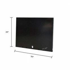 Husky 2-Pack Steel Pegboard Set in Black (36 in. W x 26 in. H) for Ready-to-Assemble Steel Garage Storage System -Tools Sales black husky pegboards g3600ap us a0 1000