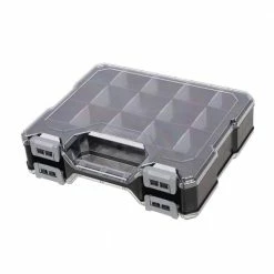 Husky 34-Compartment Plastic Double Sided Small Parts Organizer -Tools Sales black husky small parts organizers thd2020 001 1f 1000