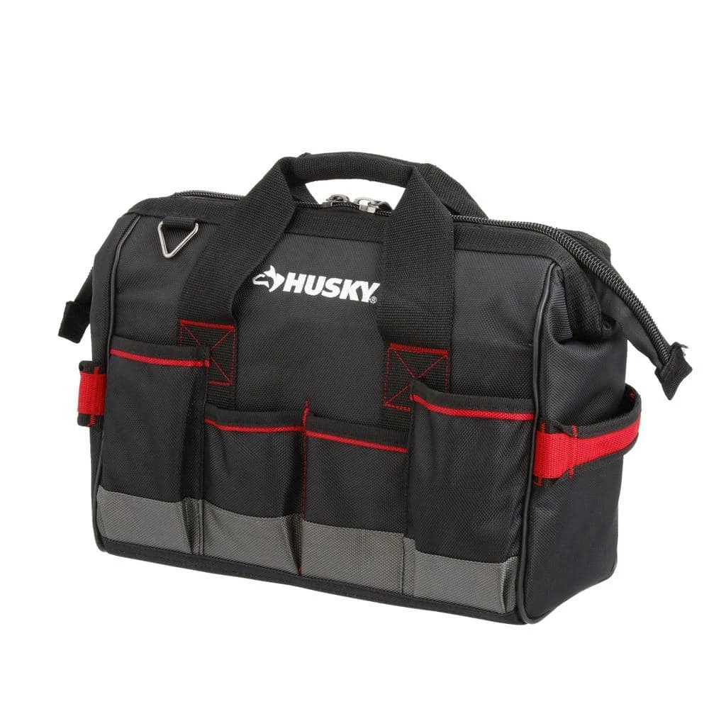 Husky 14 in. Large Mouth Tool Bag 9 Husky 14 in. Large Mouth Tool Bag - Image 7