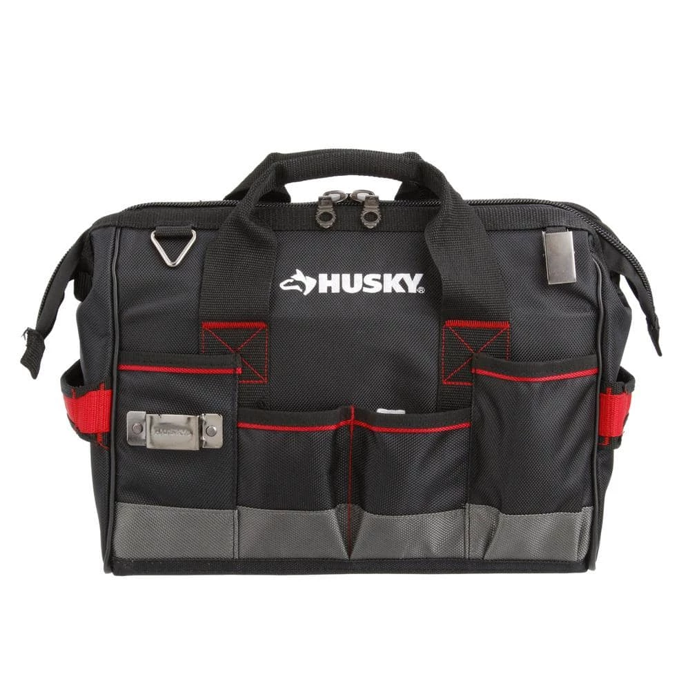 Husky 14 in. Large Mouth Tool Bag 7 Husky 14 in. Large Mouth Tool Bag - Image 5