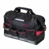 Husky 14 in. Large Mouth Tool Bag 1 Husky 14 in. Large Mouth Tool Bag -Tools Sales black husky tool bags 67125 02 64 1000