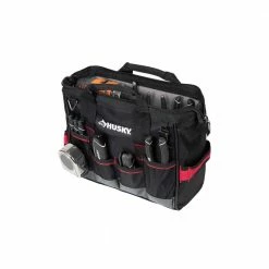 Husky 14 in. Large Mouth Tool Bag 16 Husky 14 in. Large Mouth Tool Bag -Tools Sales black husky tool bags 67125 02 c3 1000
