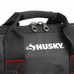 Husky 14 in. Large Mouth Tool Bag 20 Husky 14 in. Large Mouth Tool Bag -Tools Sales black husky tool bags 67125 02 fa 1000