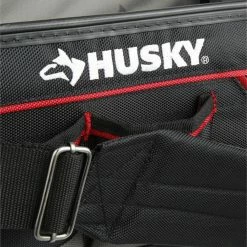 Husky 20 in. Pro Tool Tote with Removable Tool Wall -Tools Sales black husky tool bags 67129 02 1d 1000