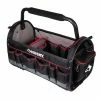 Husky 20 in. Pro Tool Tote with Removable Tool Wall -Tools Sales black husky tool bags 67129 02 64 1000