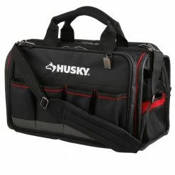 Husky 18 in. Tech Tool Bag -Tools Sales black husky tool bags 67130 02 1f 1000