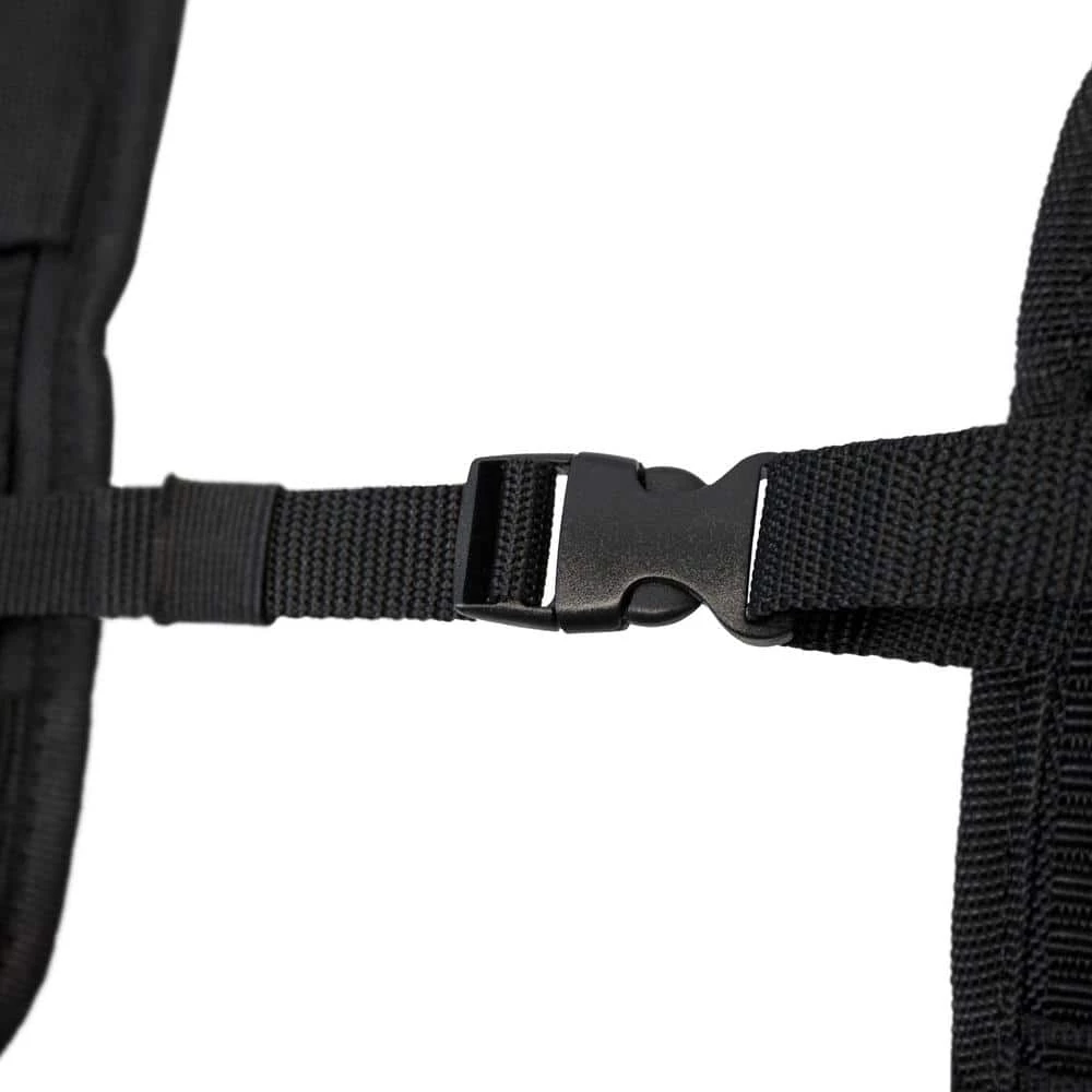 Husky 16-Pocket Black Carpenter's Tool Belt with Suspenders 10 Husky 16-Pocket Black Carpenter's Tool Belt with Suspenders - Image 8