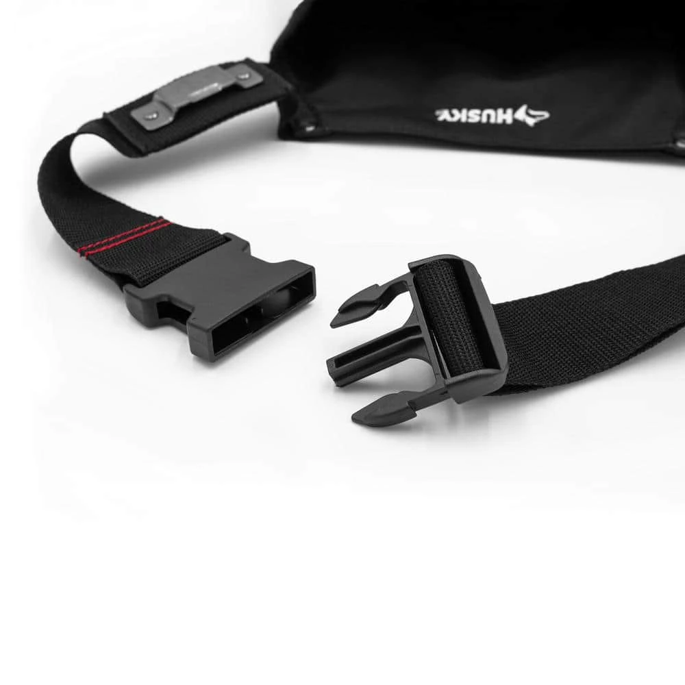 Husky 6-Pocket Black Tool Belt Pouch 6 Husky 6-Pocket Black Tool Belt Pouch - Image 4