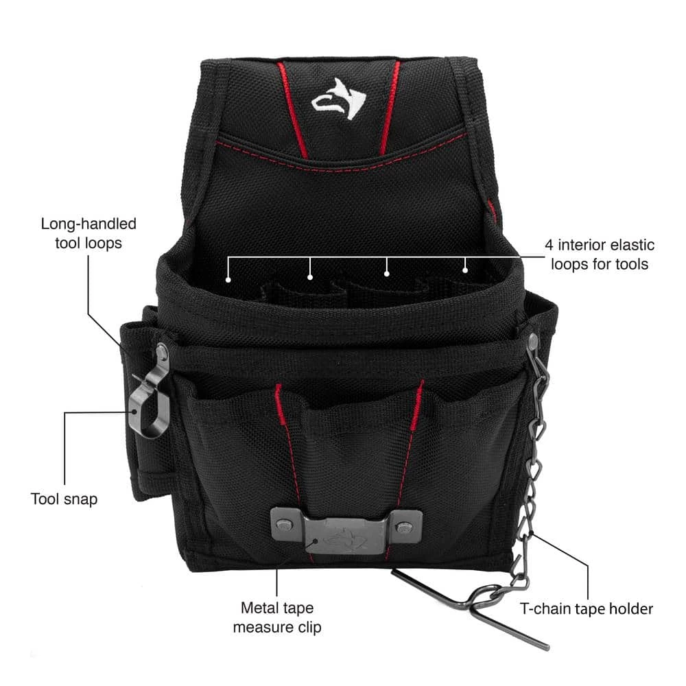 Husky 9-Pocket Black Maintenance Tool Pouch 4 Husky 9-Pocket Black Maintenance Tool Pouch - Image 2