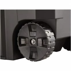 Husky 45 Gal. Latch and Stack Tote with Wheels in Black with Red Lid 20 Husky 45 Gal. Latch and Stack Tote with Wheels in Black with Red Lid -Tools Sales black red husky storage bins 206201 1d 1000