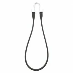 Husky 3/4 in. x 36 in. EPDM Rubber Tie-Down Strap with Steel Hook -Tools Sales blacks husky bungee cords fh47229 40 1000