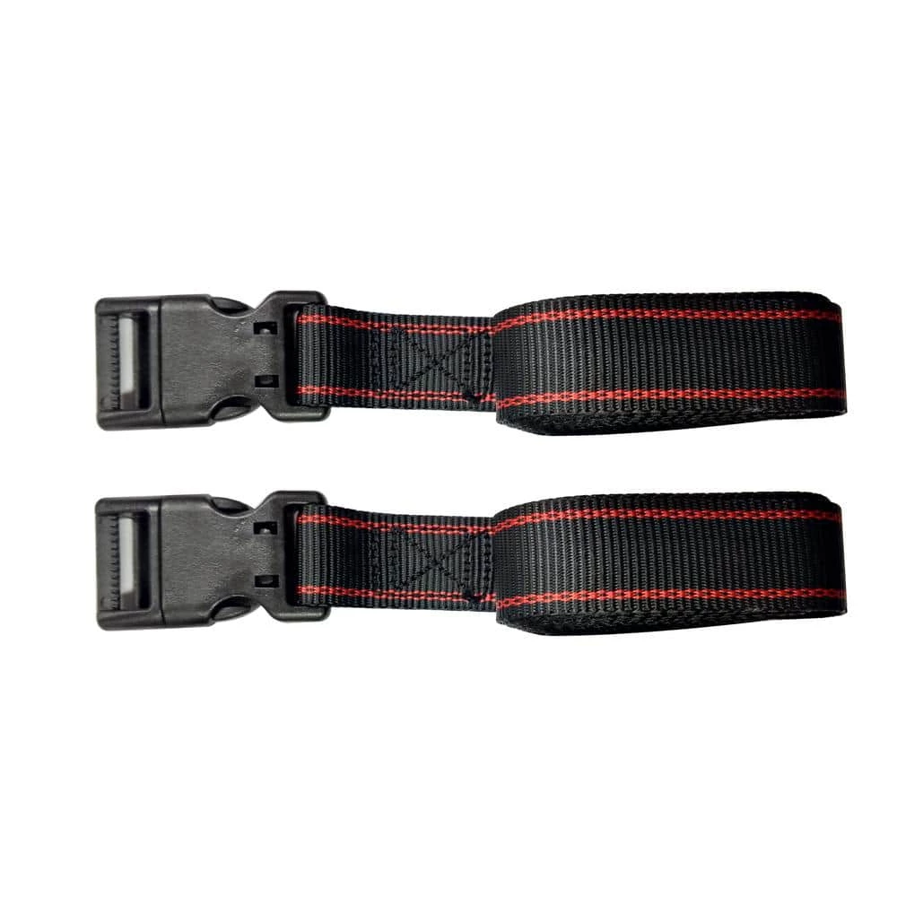 Husky 8 ft. x 1 in. Luggage Straps (2-Pack) 5 Husky 8 ft. x 1 in. Luggage Straps (2-Pack) - Image 3