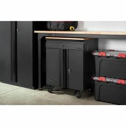 Husky 4 in. Caster Kit for Heavy Duty Welded Steel Garage Base Cabinets -Tools Sales blacks husky casters htc1000005 31 1000