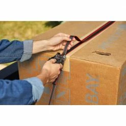 Husky 12 ft. x 1 in. Ratchet Tie-Down Straps with S-Hook (4-Pack) -Tools Sales blacks husky ratchet straps fh0829 1d 1000