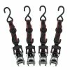 Husky 1 in. x 12 ft. Ratchet Tie Down With S Hook (4-Pack) -Tools Sales blacks husky ratchet straps fh0829 64 1000 1