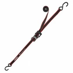 Husky 12 ft. x 1 in. Ratchet Tie-Down Straps with S-Hook (4-Pack) -Tools Sales blacks husky ratchet straps fh0829 a0 1000