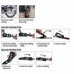 Husky 15 ft. x 1 in. Ratchet Tie-Down Strap with S-Hook 14 Husky 15 ft. x 1 in. Ratchet Tie-Down Strap with S-Hook -Tools Sales blacks husky ratchet straps fh0867 77 1000