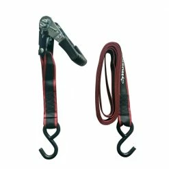 Husky 16 ft. x 1.25 in. Ratchet Tie-Down Straps with S-Hook (2-Pack) -Tools Sales blacks husky ratchet straps fh0935e 4f 1000