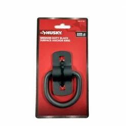 Husky 2333 lbs. Medium-Duty Wire Ring in Black