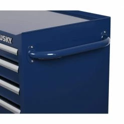 Husky 27 in. 10-Drawer Blue Tool Chest Combo -Tools Sales blue husky tool chest combos h27ch5tr5blu 1f 1000