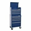 Husky 27 in. 10-Drawer Blue Tool Chest Combo 1 Husky 27 in. 10-Drawer Blue Tool Chest Combo -Tools Sales blue husky tool chest combos h27ch5tr5blu 64 1000