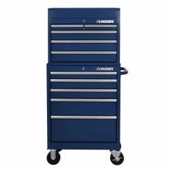 Husky 27 in. 10-Drawer Blue Tool Chest Combo -Tools Sales blue husky tool chest combos h27ch5tr5blu a0 1000