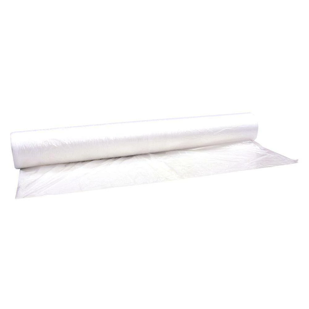 Husky 12 ft. x 200 ft. Clear 2 mil Plastic Sheeting 4 Husky 12 ft. x 200 ft. Clear 2 mil Plastic Sheeting - Image 2