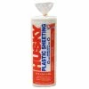 Husky 10 ft. x 25 ft. Clear 6-mil Polyethylene Sheeting -Tools Sales clear husky plastic sheeting rshk610 25c u 64 1000