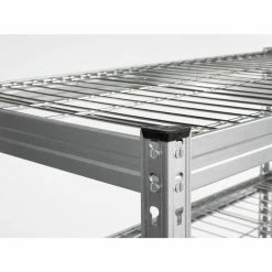 Husky 5-Tier Riveted Steel Garage Storage Shelving Unit in Silver (48 in. W x 78 in. H x 24 in. D) -Tools Sales gavanised husky freestanding shelving units 426007 a0 1000