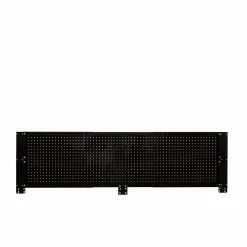 Husky 52 in. W to 72 in. Adjustable Pegboard, Gloss Black -Tools Sales gloss black husky pegboards hoaa52b11 1f 1000
