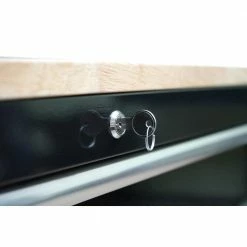 Husky 46 in.W x 51 in. D Standard Duty 9-Drawer Mobile Workbench with Solid Top Full Length Extension Table in Black 28 Husky 46 in.W x 51 in. D Standard Duty 9-Drawer Mobile Workbench with Solid Top Full Length Extension Table in Black -Tools Sales gloss black with silver trim husky mobile workbenches hotc4609b15m fa 1000