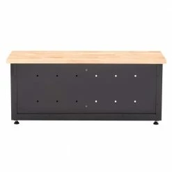 Husky Steel Storage Bench in Black (48 in. W x 20 in. H x 18 in. D) -Tools Sales glossy husky free standing cabinets g4802b us c3 1000
