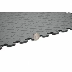 Husky 18.4 in. x 18.4 in. Gray PVC Garage Flooring Tile (6-Pack) -Tools Sales gray husky garage flooring tiles hdtrp6dg c3 1000